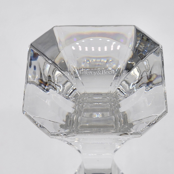 Villeroy & Boch Accents Villeroy Boch 525 In Crystal Candle Holder